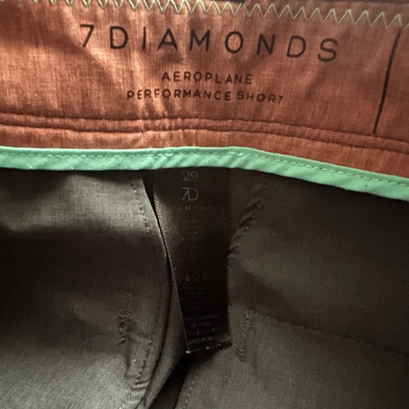 NEW Men Gray Aeroplane Short by 7 Diamonds Size 29 - Picture 7 of 8